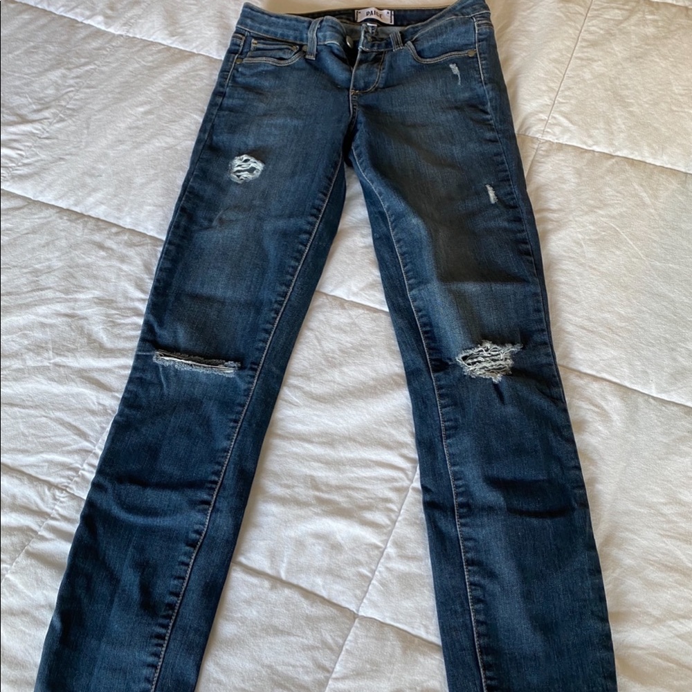 Size 25 Distressed Jeans
